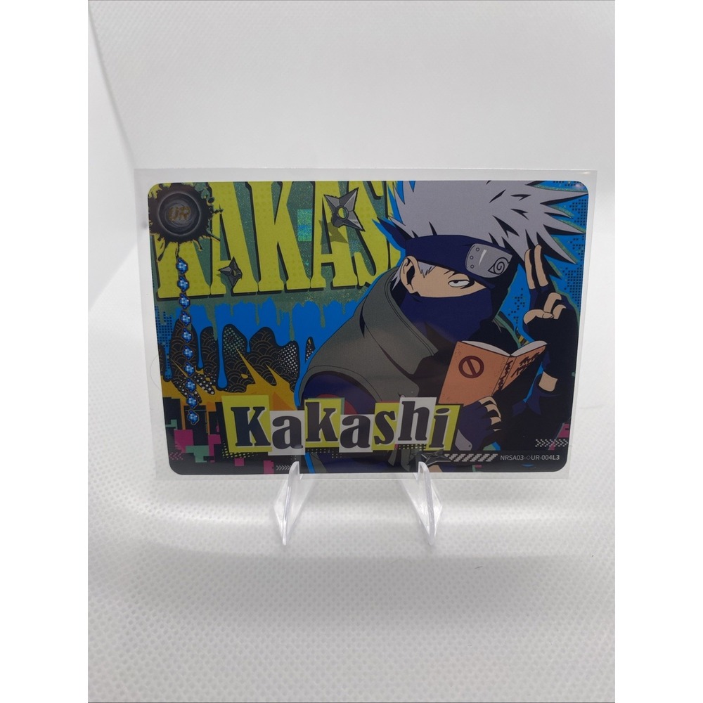 Kayou Naruto Jin Chapter Series 3 Kakashi Hatake Diamond UR NRSA03-UR-004L3